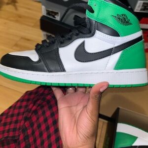 Lucky Green Jordan 1 High Gs